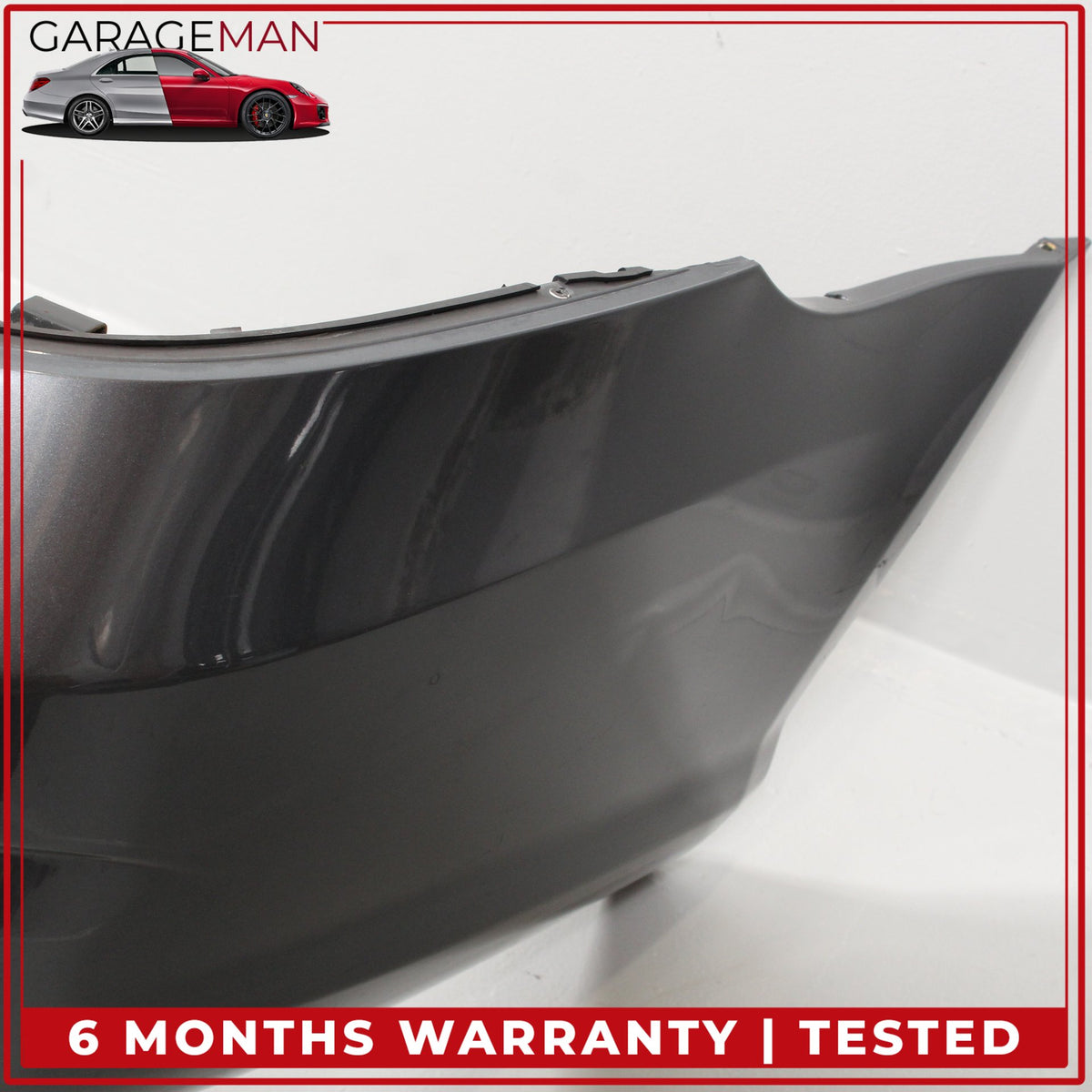 2006-2011 Mercedes W219 CLS550 Sedan Rear Bumper Cover Gray Metallic OEM