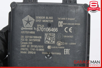 2017-2024 Maserati Ghibli III M157 Rear Blind Spot Radar Distance Sensor Module