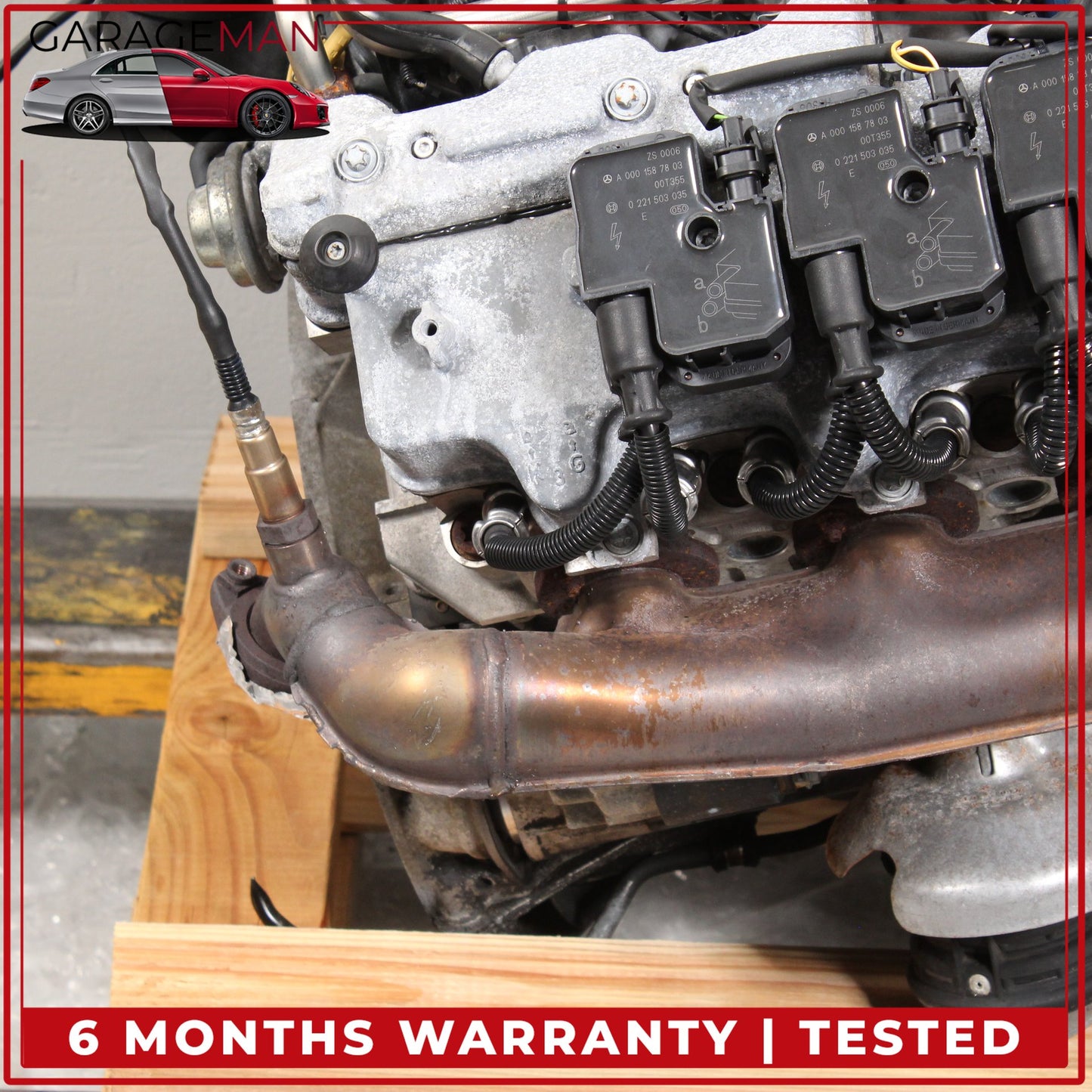 1998-2005 Mercedes R170 SLK320 RWD 3.2L V6 112947 Engine Motor Assembly OEM 178K