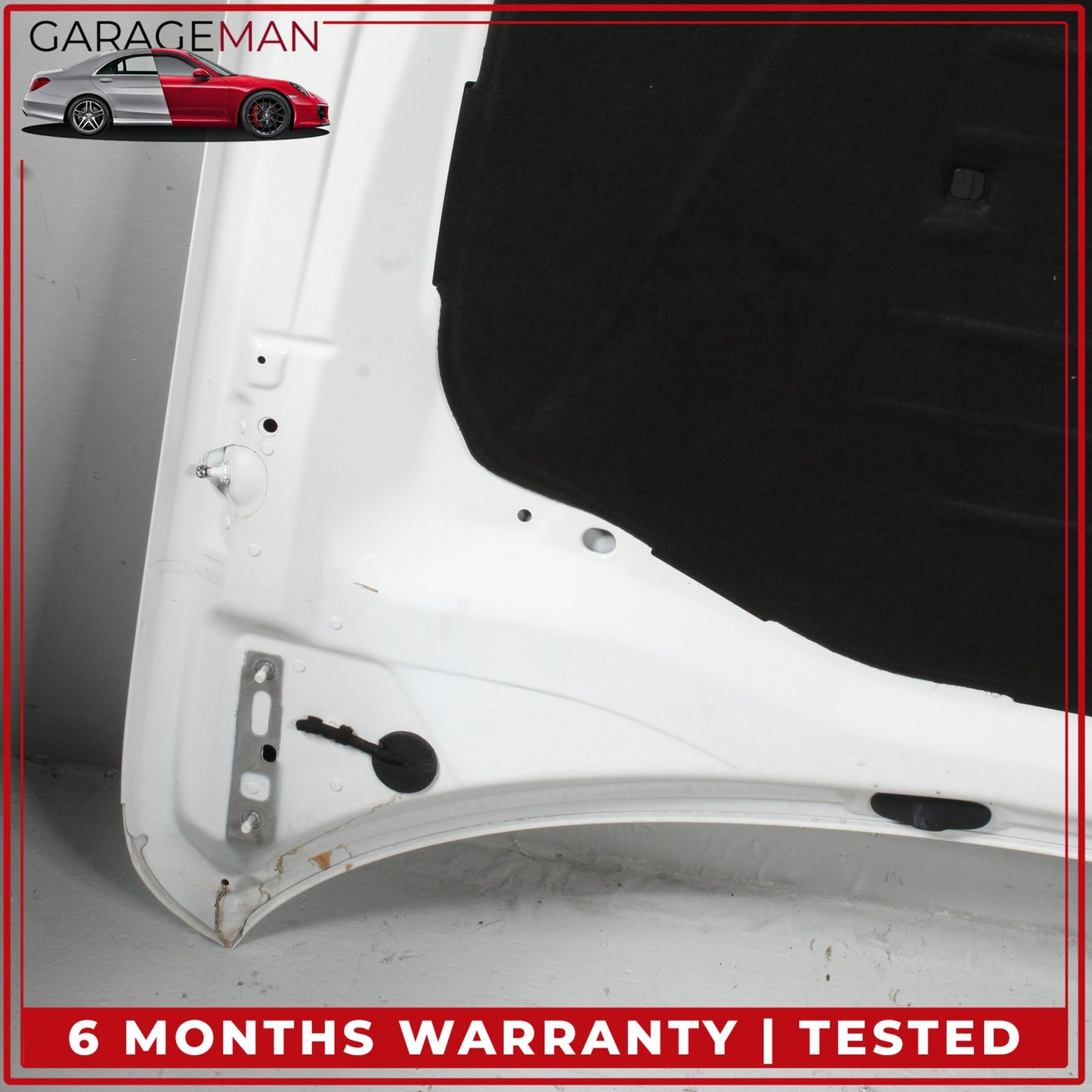 2007-2015 Audi Q7 SUV Front Hood Bonnet Panel 4L0823029A Ibis White