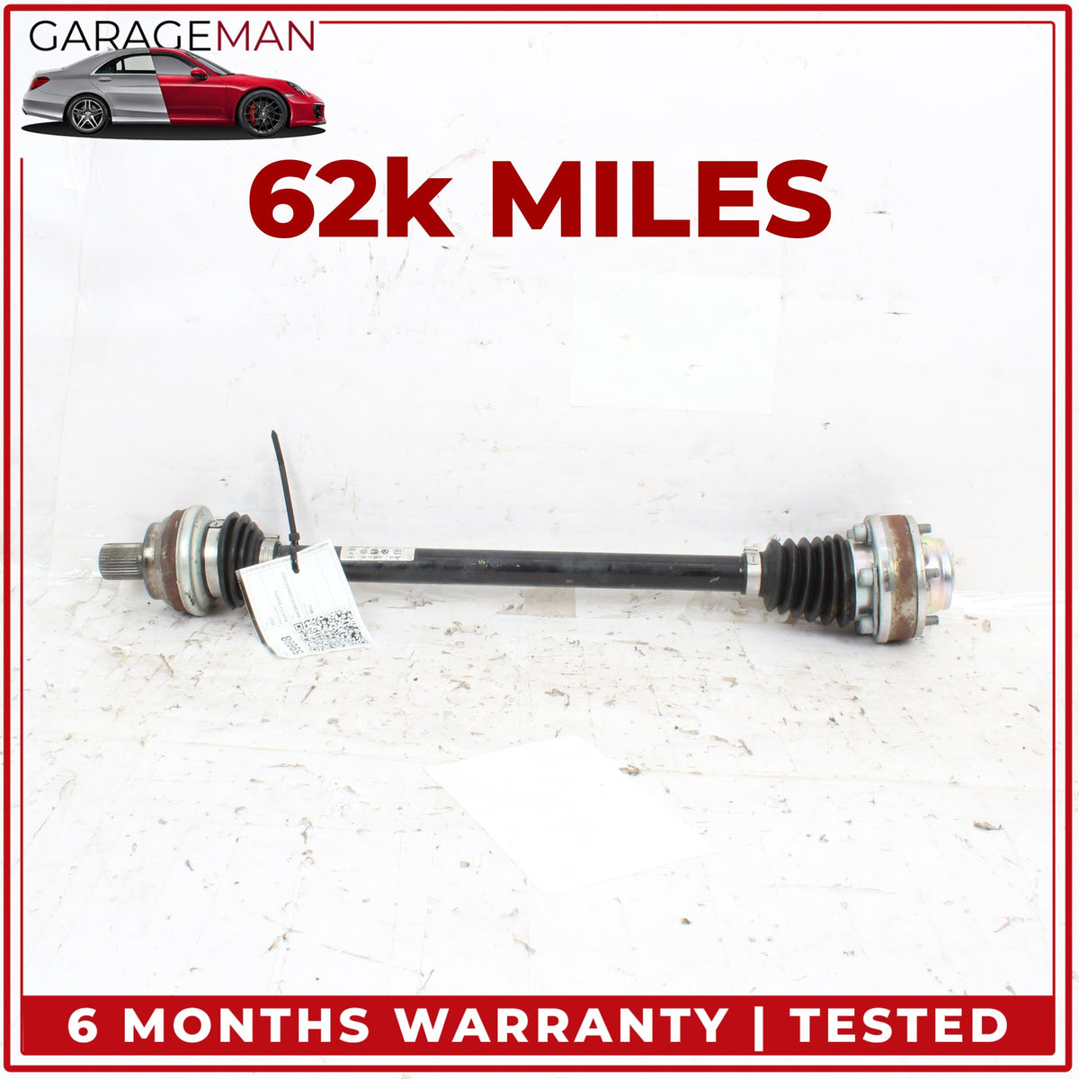2019-2025 Audi Q3 Quattro F3 AWD Rear Left Side CV Axle Shaft 3Q0501203B OEM