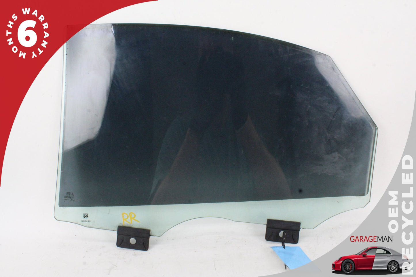 2011-2018 Audi A8 S8 Rear Right Passenger Side Door Window Glass 4H0845026F OEM