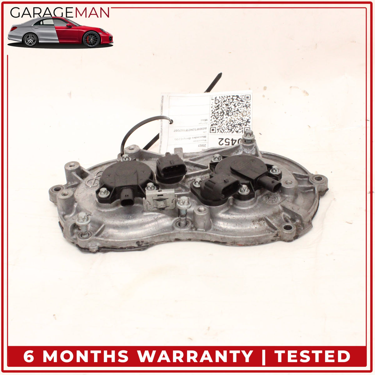 2005-2013 Mercedes W203 C230 Front Left Timing Chain Cover Plate 2720150201 OEM