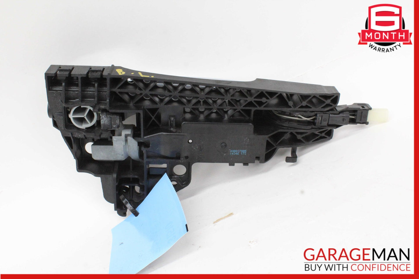 2012-2018 Audi A6 A7 Rear Left Driver Side Exterior Door Handle 4H0837885 OEM