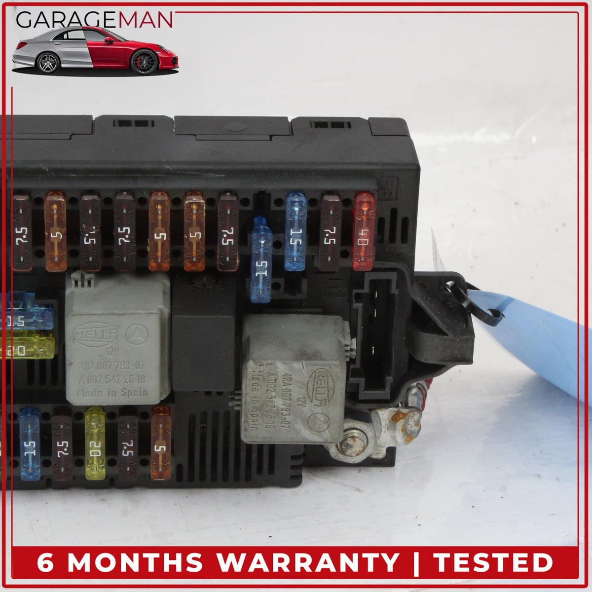 2003-2011 Mercedes W211 E350 Front SAM Module Relay Fuse Box 2115457701 OEM