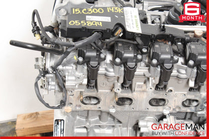 15-20 Mercedes W205 C300 SLC300 M274 2.0 L4 Engine Motor Block Assembly 143K