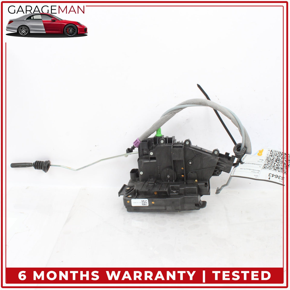 2012-2016 Mercedes W166 ML350 Rear Right Door Lock Latch Actuator 0997301035 OEM
