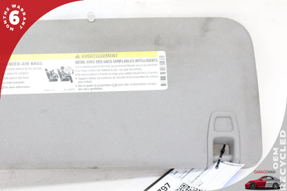 2014-2019 Chevrolet Silverado 1500 Front Left Side Sun Visor Gray 23459655 OEM