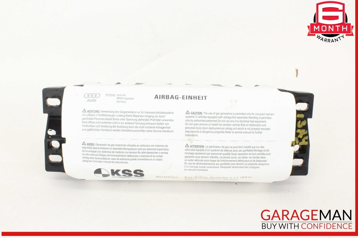 14-16 Audi A4 A5 S4 S5 Front Right Passenger Side Dash Airbag Air Bag OEM