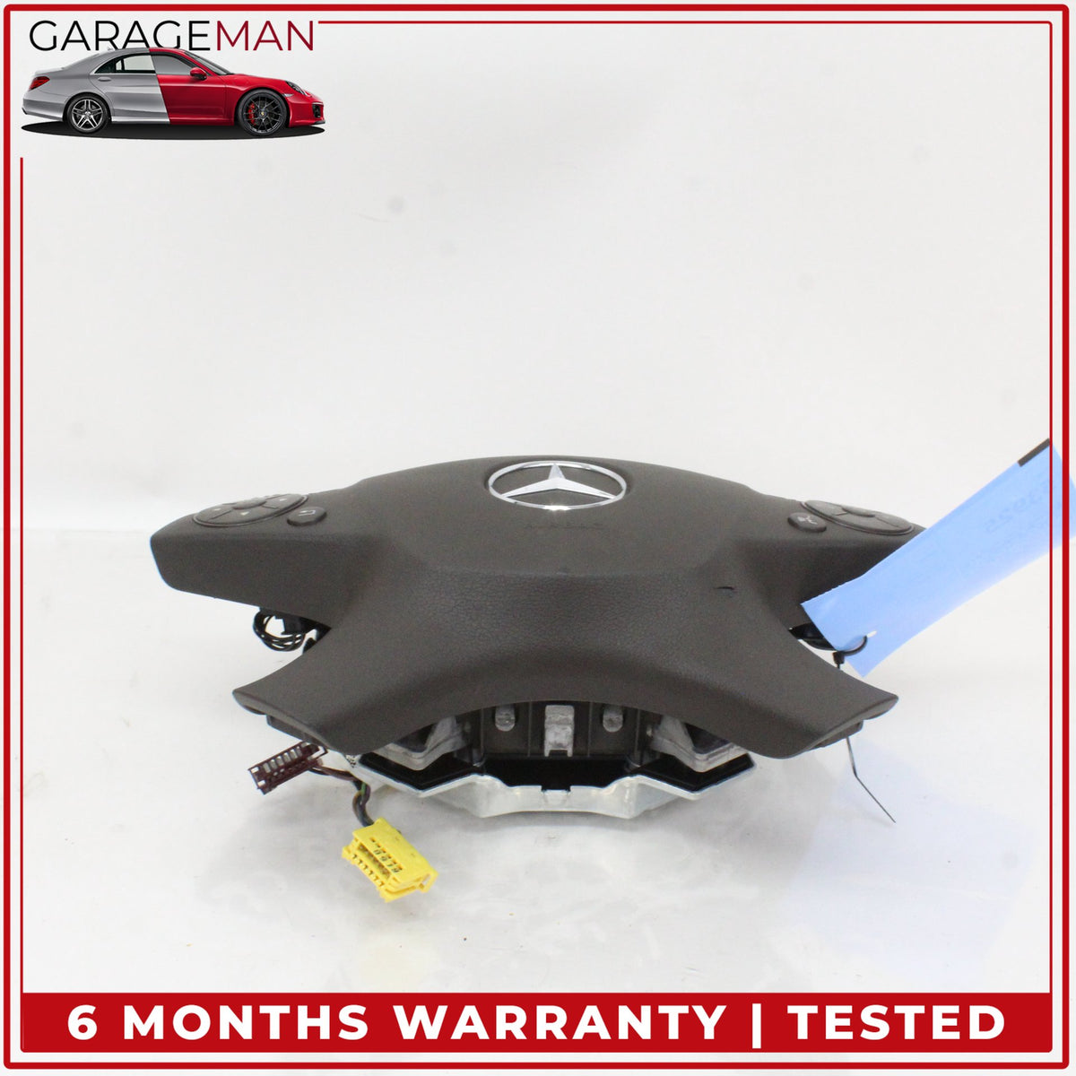 2008-2011 Mercedes W204 C300 Front Left Steering Wheel Airbag 0008605602 OEM