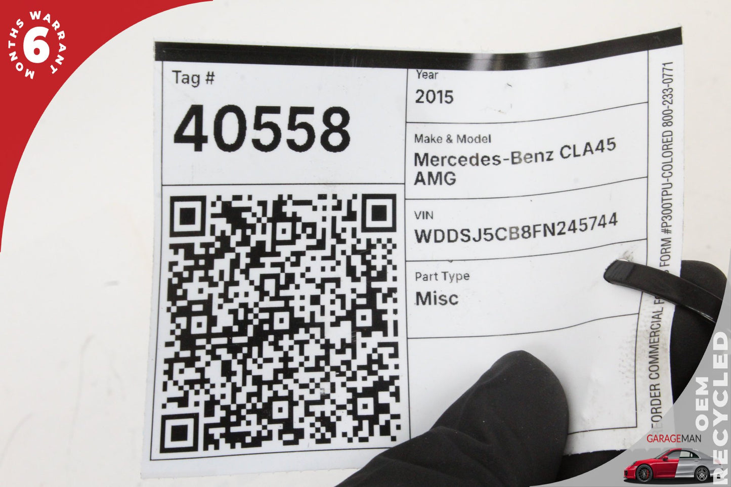 2013-2020 Mercedes W117 CLA45 AMG GL450 Keyless Go Entry Control Module OEM
