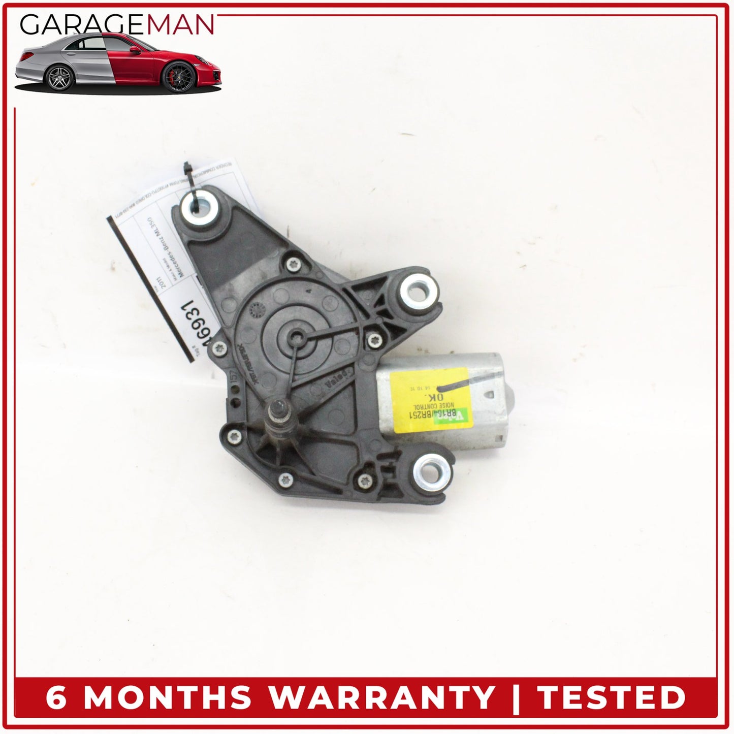 2006-2019 Mercedes W164 ML350 GL450 R350 Rear Glass Windshield Wiper Motor OEM