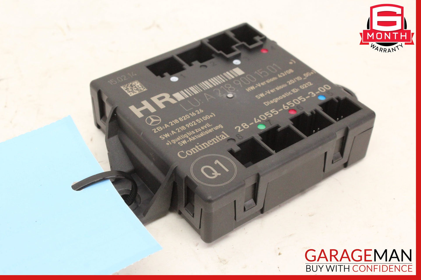 2008-2018 Mercedes-Benz C250 W204 Right Rear Door Control Module 2189001501 OEM
