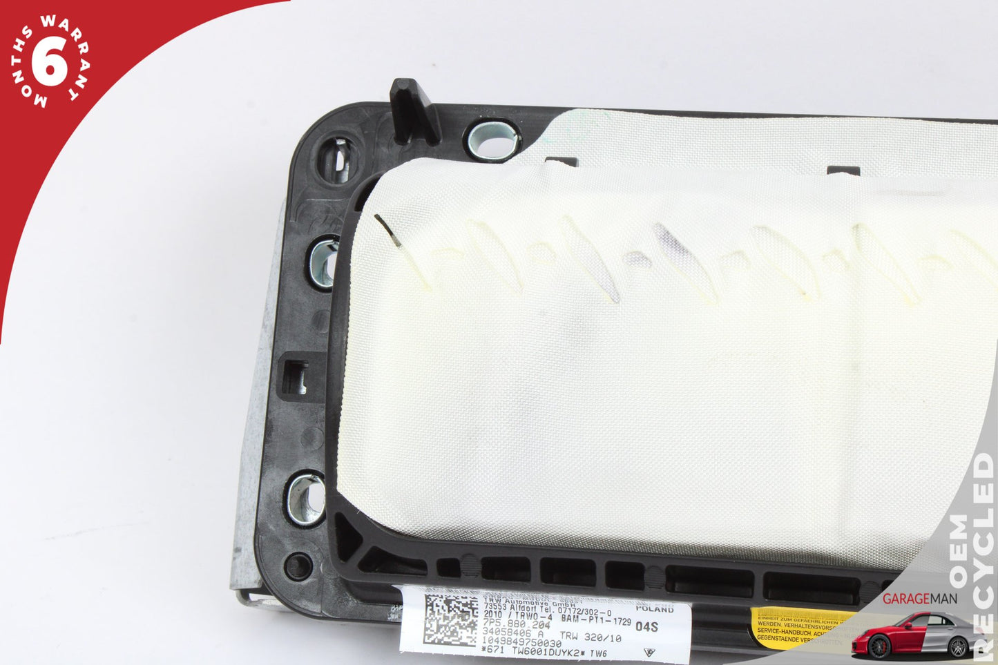 2011-2018 Porsche Cayenne 958 Front Right Side Dash Airbag Air Bag 7P5880204 OEM