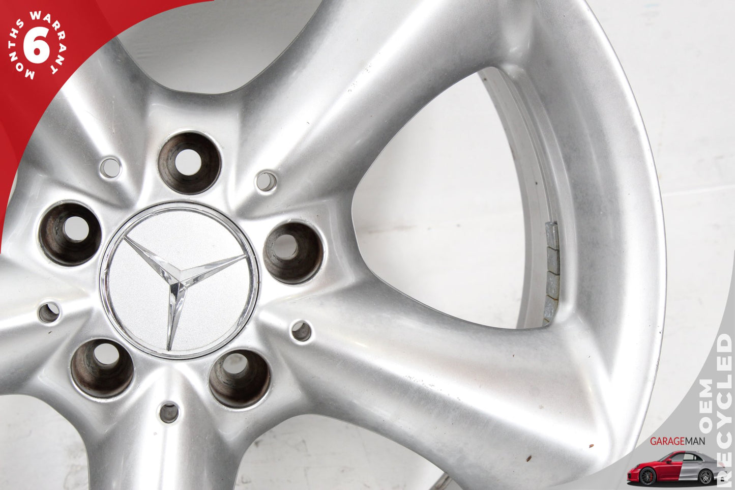 2003-2006 Mercedes W203 C230 C350 Rear Wheel Rim 8.5JX17H2 ET34 2034013502 OEM