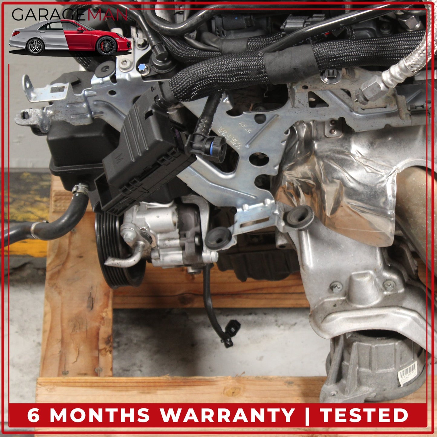 2012-2016 Mercedes W207 E350 M276 RWD Engine Motor Assembly 276.957 OEM 142k