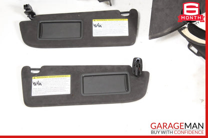 2014-2018 Audi S7 Overhead Roof Headliner w/ Sunvisor & Trim Cover Panel Set OEM