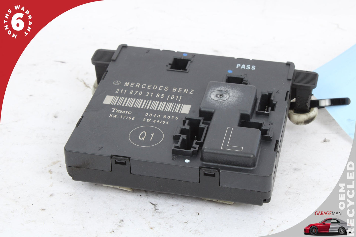 2003-2009 Mercedes W211 E350 Rear Left Side Door Control Module 2118703185 OEM