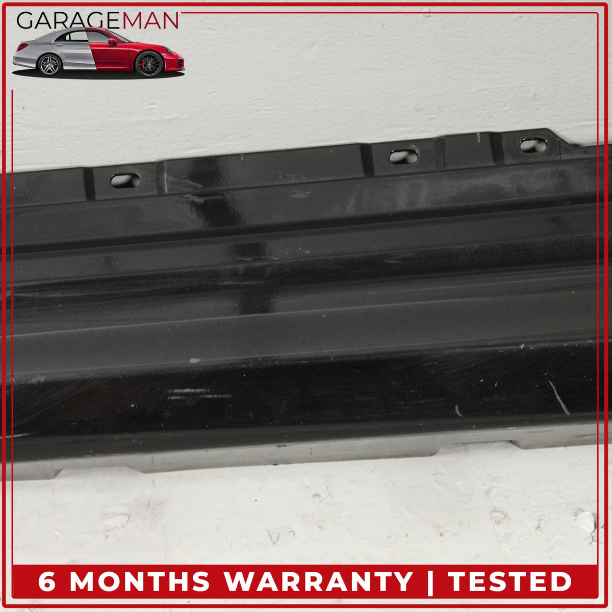 2012-2018 BMW 640i F12 Left Side Rocker Skirt Molding Trim Panel Black OEM
