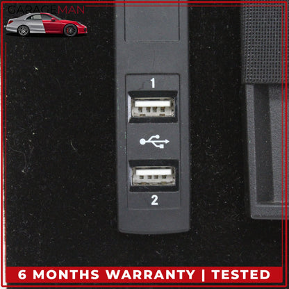 2014-2017 Mercedes W222 S550e S63 AMG Center Console Socket USB Port w/ Trim OEM