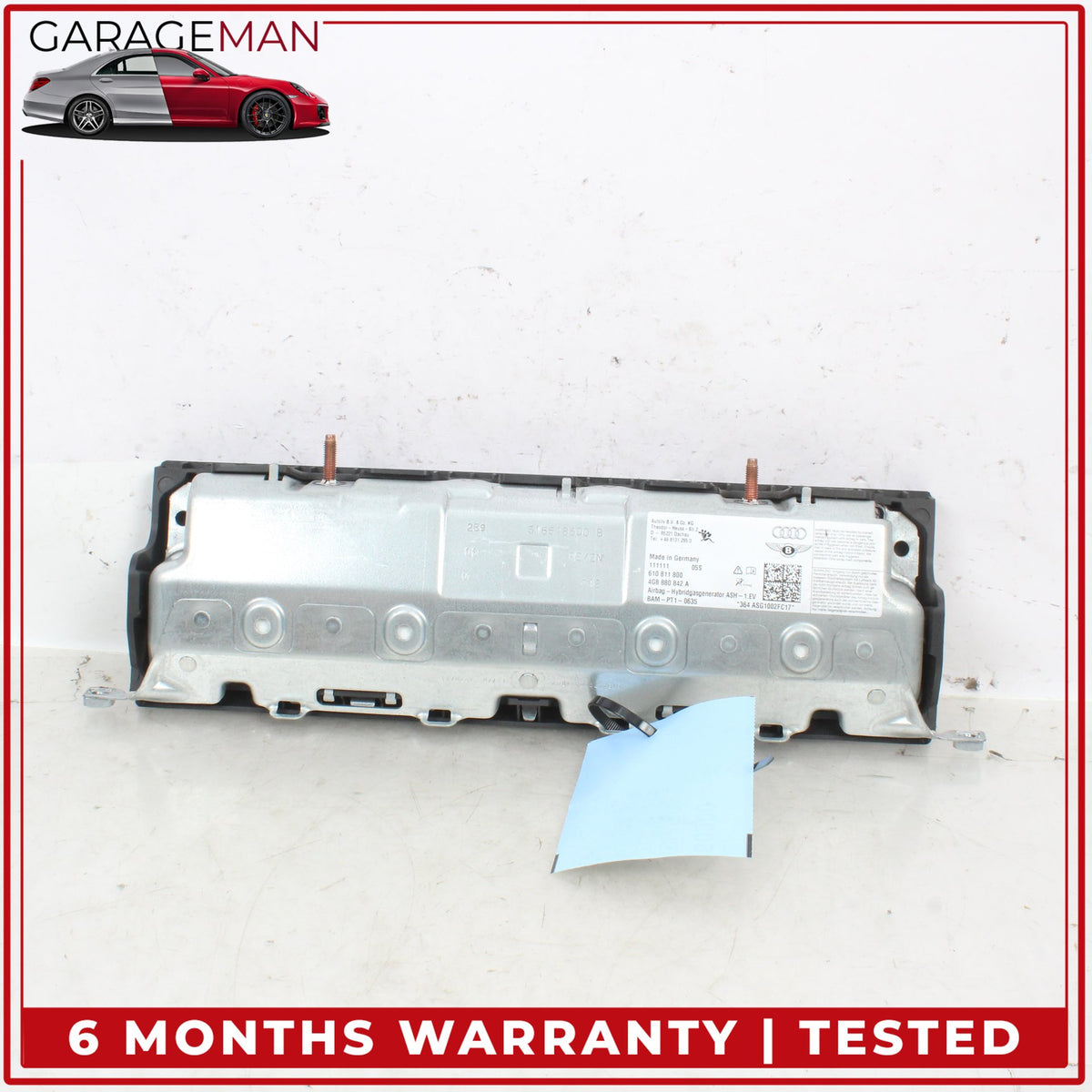 2012-2018 Audi A7 Front Right Passenger Side Lower Knee Airbag 4G8880842A OEM