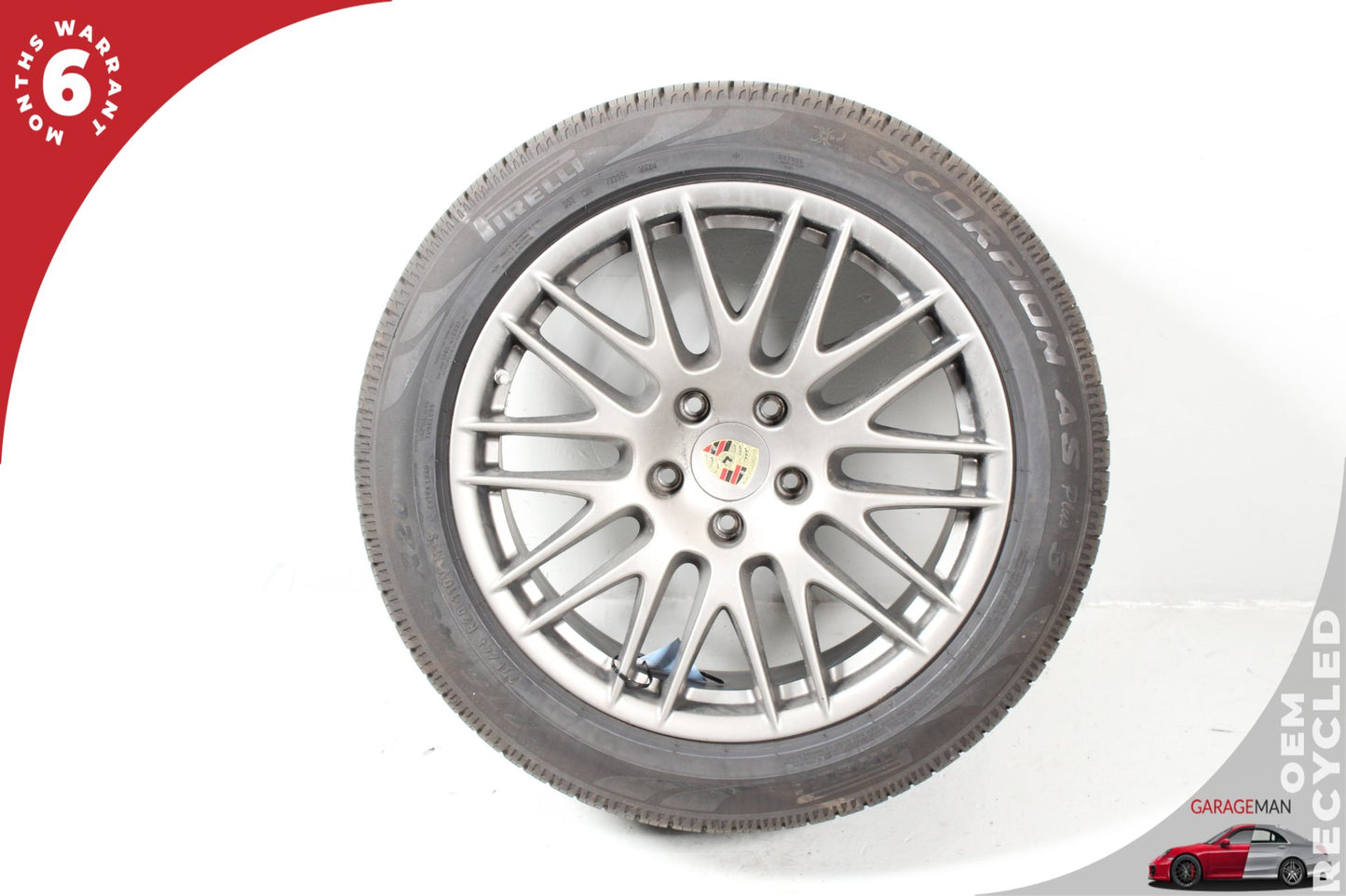 2011-2018 Porsche Cayenne S Hybrid 92A Sport Design Wheel Rim 20x9.5J ET47 w/ Tire 7P5601025N
