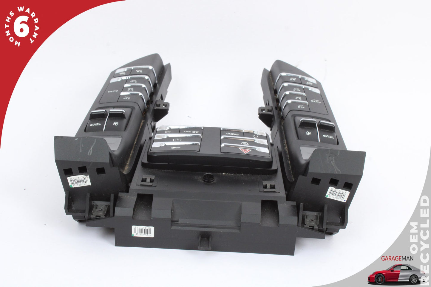 2011-2012 Porsche Cayenne 958 AC Temperature Climate Control Switch Panel OEM