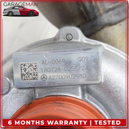 2014-2019 Mercedes-Benz CLA250 W117 Sedan Turbocharger 2700902980 OEM