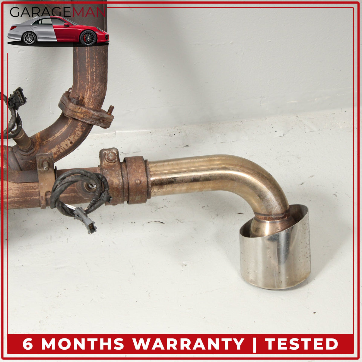1999-2002 Porsche 911 996 Complete Exhaust (Manifold, Downpipe, Muffler) OEM
