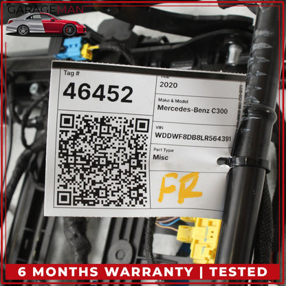 2015-2023 Mercedes W205 C300 Front Right Seat Rail Track Frame w/ Motors OEM