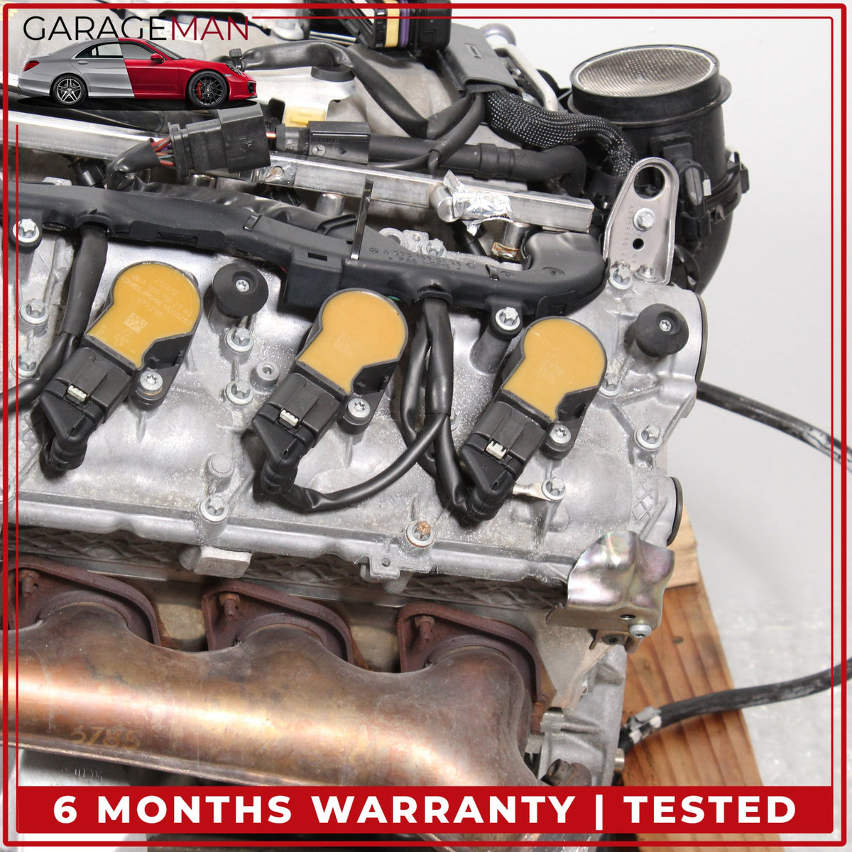 2007-2011 Mercedes W216 CL550 S550 5.5L V8 M273 Engine Motor Assembly OEM 148K