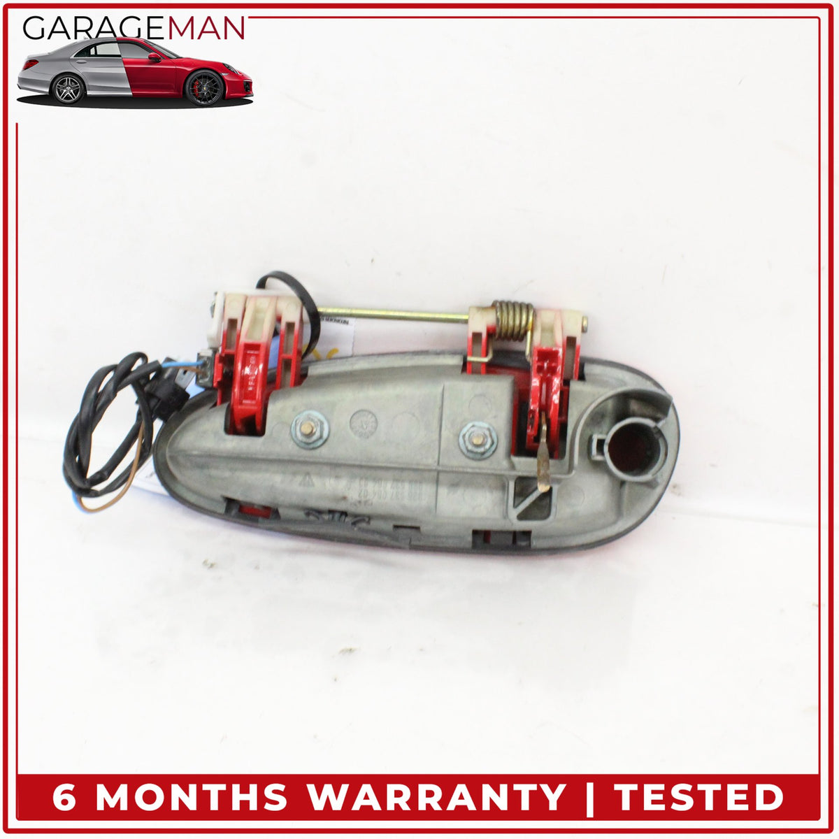 1997-2005 Porsche 911 996 Front Right Side Exterior Door Handle Red OEM