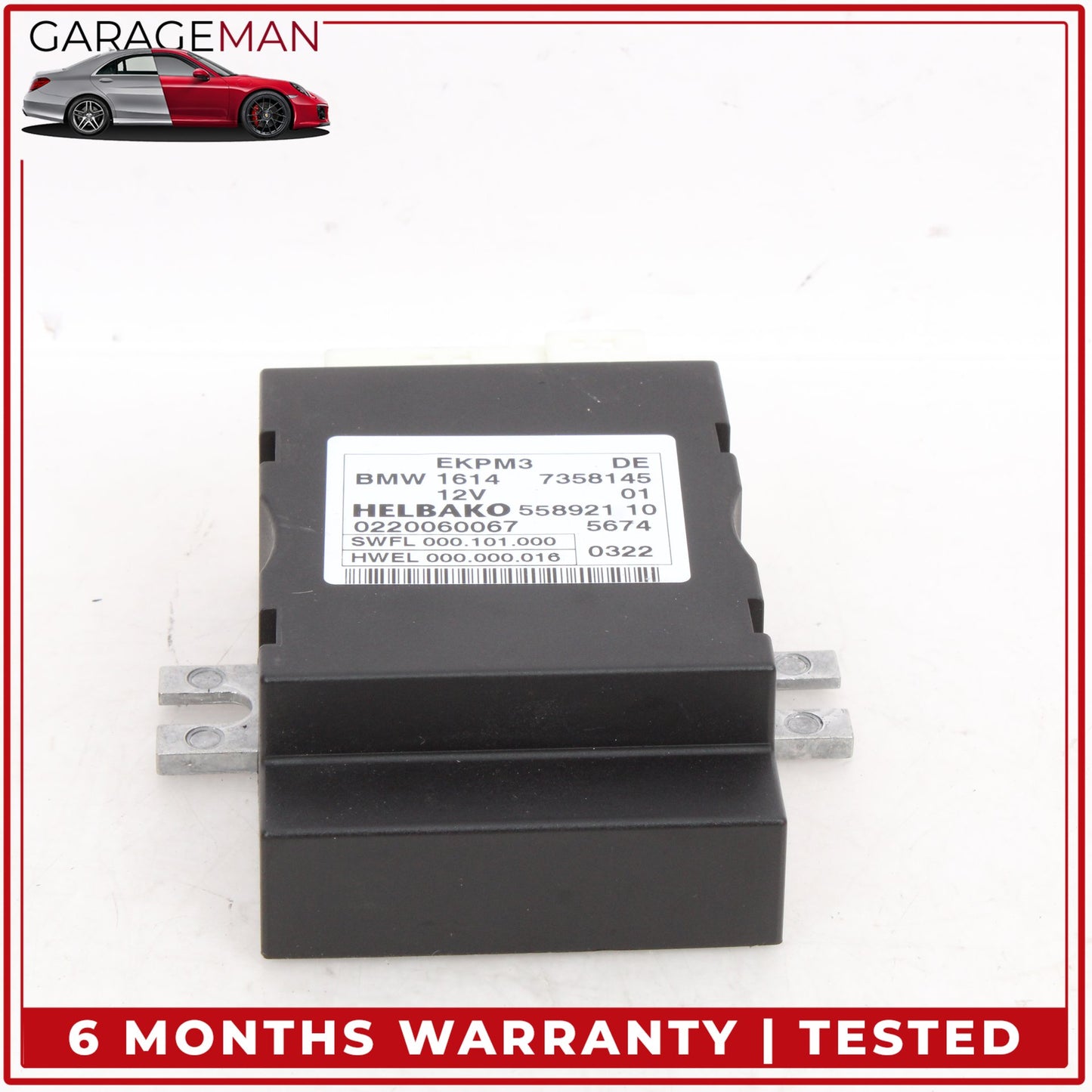 2012-2019 BMW 640i 650i M6 Gran Coupe Fuel Pump Control Module Unit 7358145 OEM