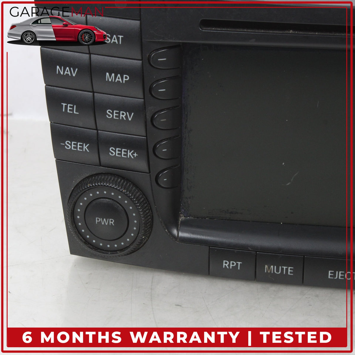 2003-2008 Mercedes W211 E350 Command Head Unit Navigation Radio 2118203497 OEM