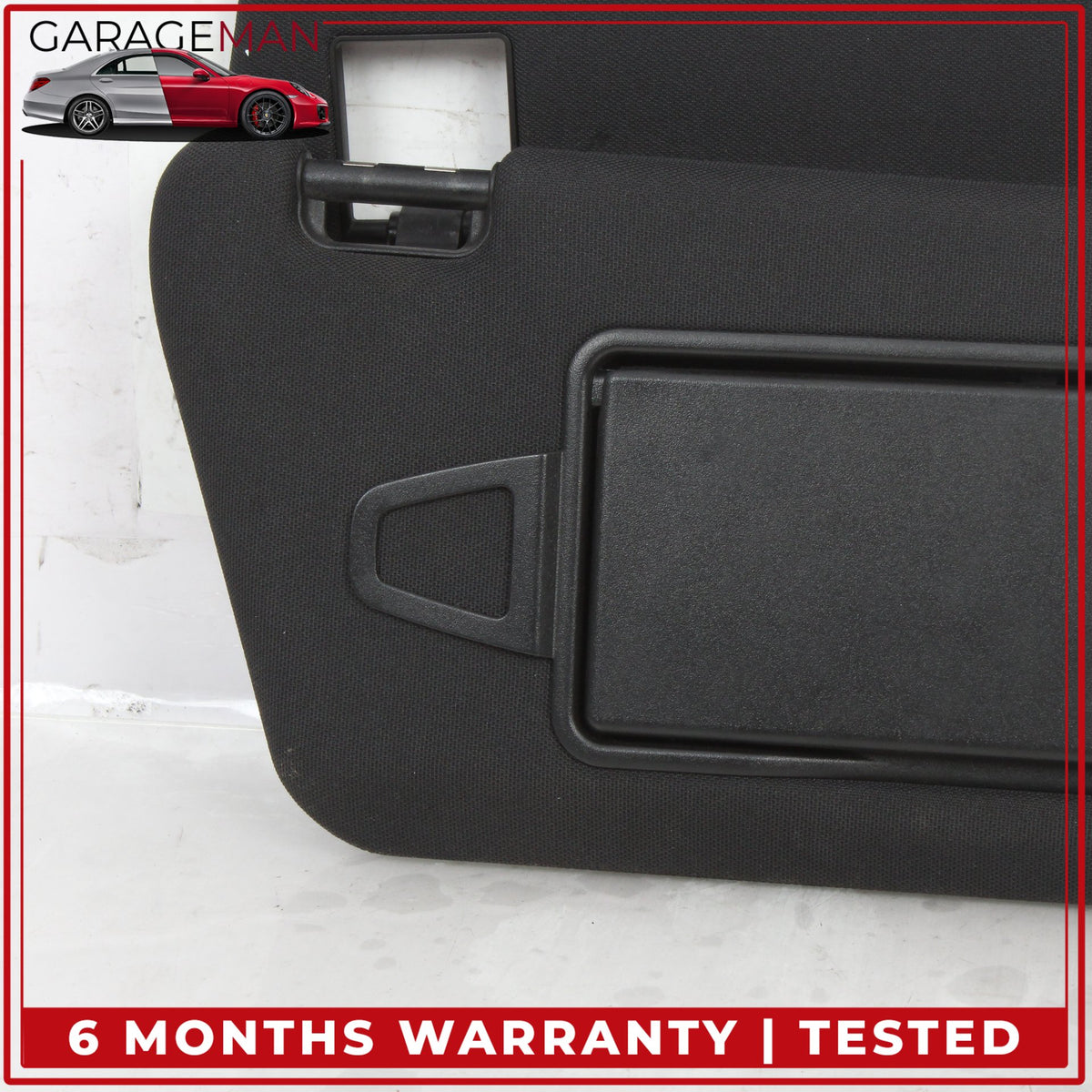 2010-2016 Mercedes W212 E350 Front Left and Right Side Sun Visor Set Black OEM