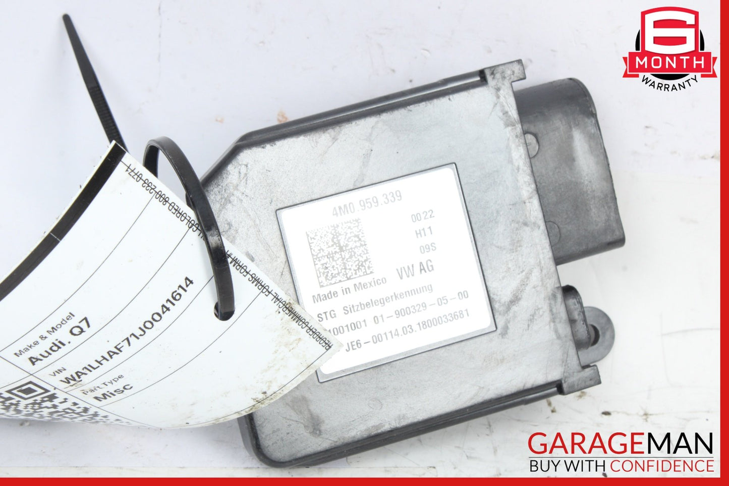 2017-2024 Audi Q7 SUV Front Right Seat Occupant Detection Module 4M0959339 OEM