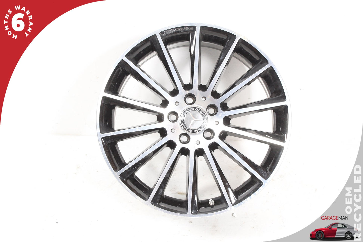 2015-2023 Mercedes W205 C300 C400 Rear Wheel Rim 8.5JX19H2 ET52 2054011400 OEM