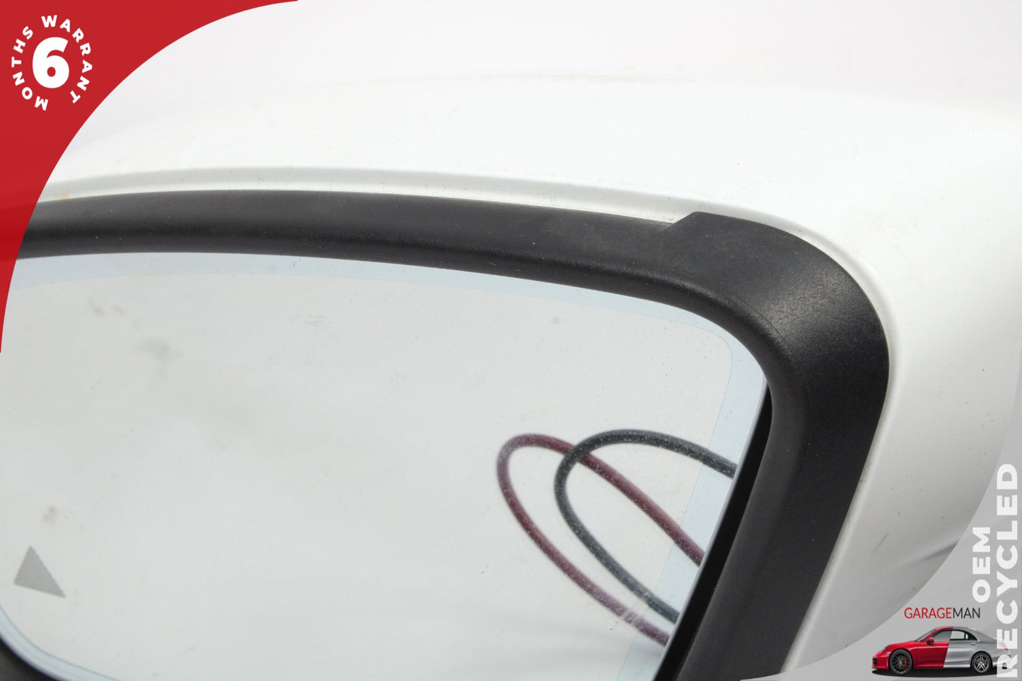 2015-2021 Mercedes W205 C300 C350e Left Door Rear View Mirror w/ Blind Spot OEM
