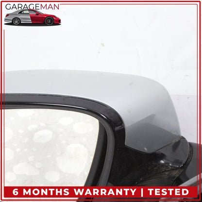 2013-2015 BMW 740i F01 Front Left Side Door Rear View Mirror Silver Mettalic OEM