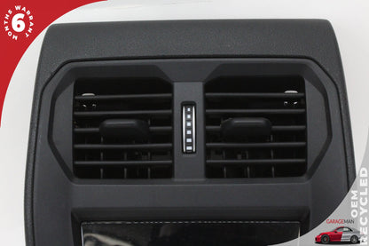 19-22 BMW 330i G20 Sedan Rear Center Console A/C Air Vent Trim 9493012 Genuine