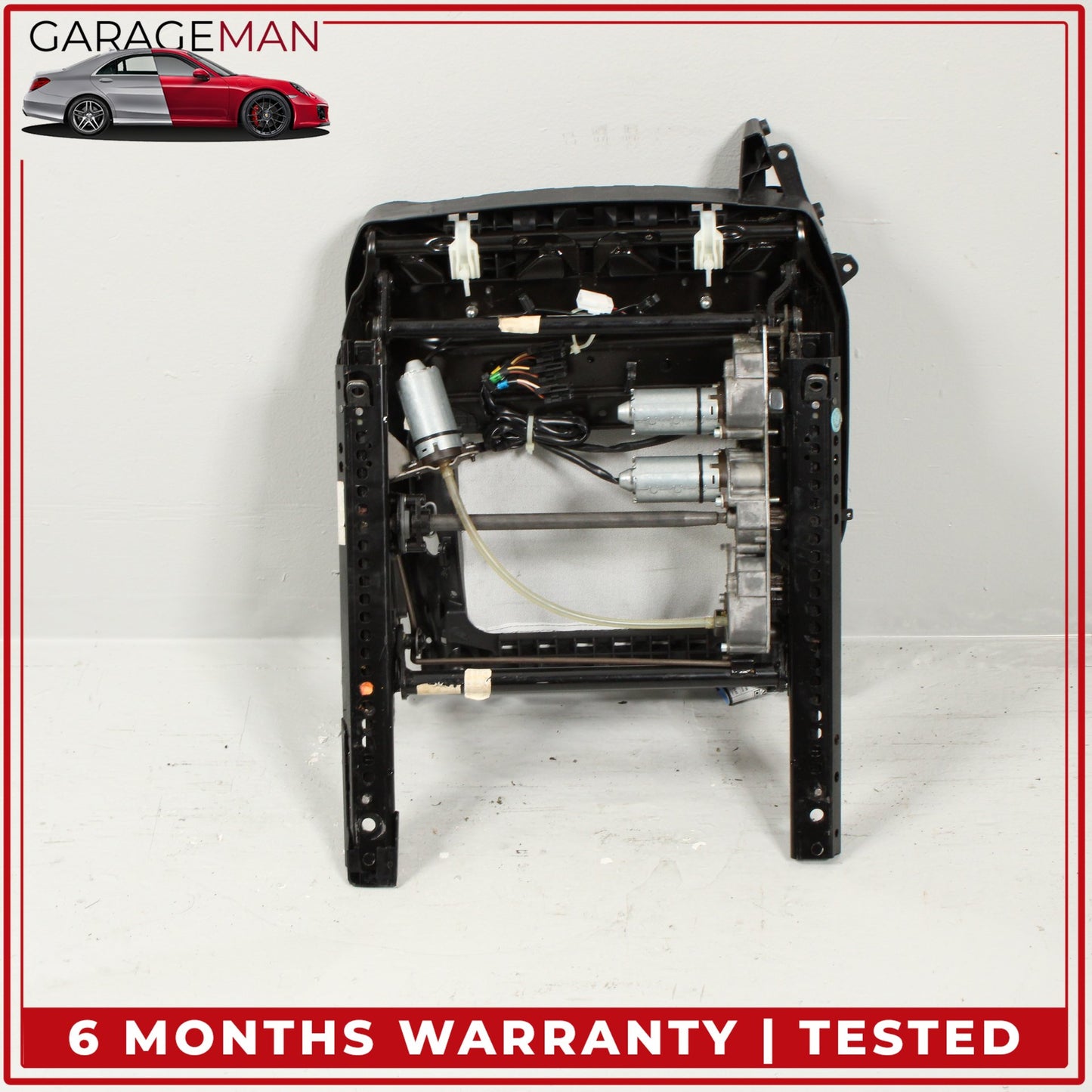 2008-2019 Maserati GranTurismo Front Left Seat Rail Track Frame w/ Motors OEM