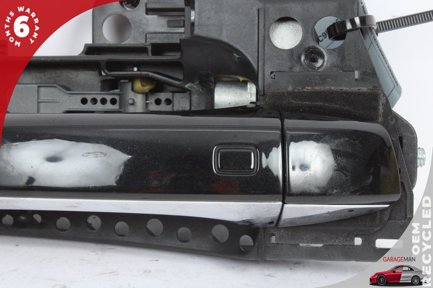 2012-2018 Audi A7 Right Passenger Side Exterior Door Handle Black 4H0837886 OEM