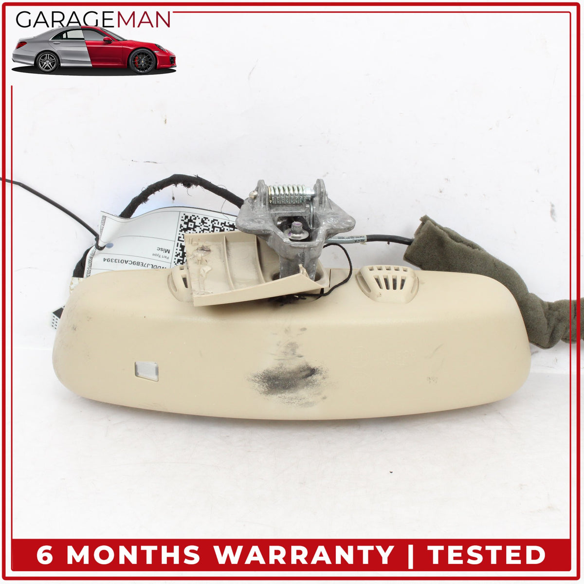 2010-2016 Mercedes W218 CLS63 AMG E250 Interior Rear View Mirror 2048104217 OEM