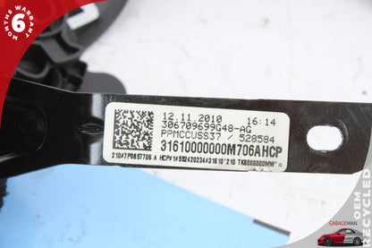 2011-2018 Porsche Cayenne 958 Front Right Passenger Side Seat Belt Black OEM