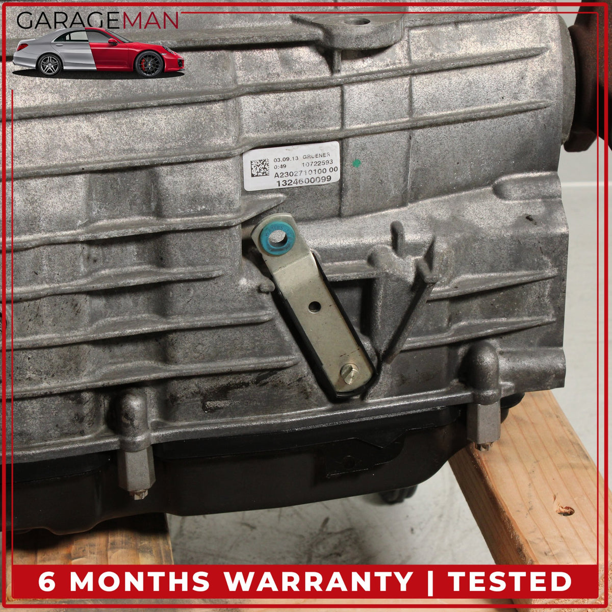 2012-2015 Mercedes-Benz C250 W204 RWD 1.8L Automatic Transmission Assembly 722.997 OEM