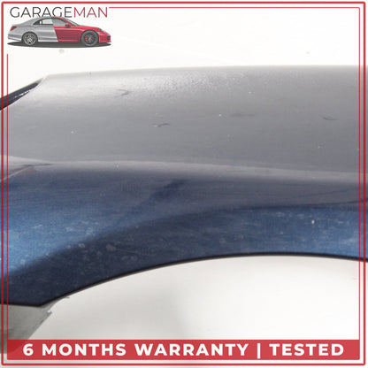2010-2013 Porsche Panamera 970 Front Left Fender Panel Dark Blue Metallic OEM