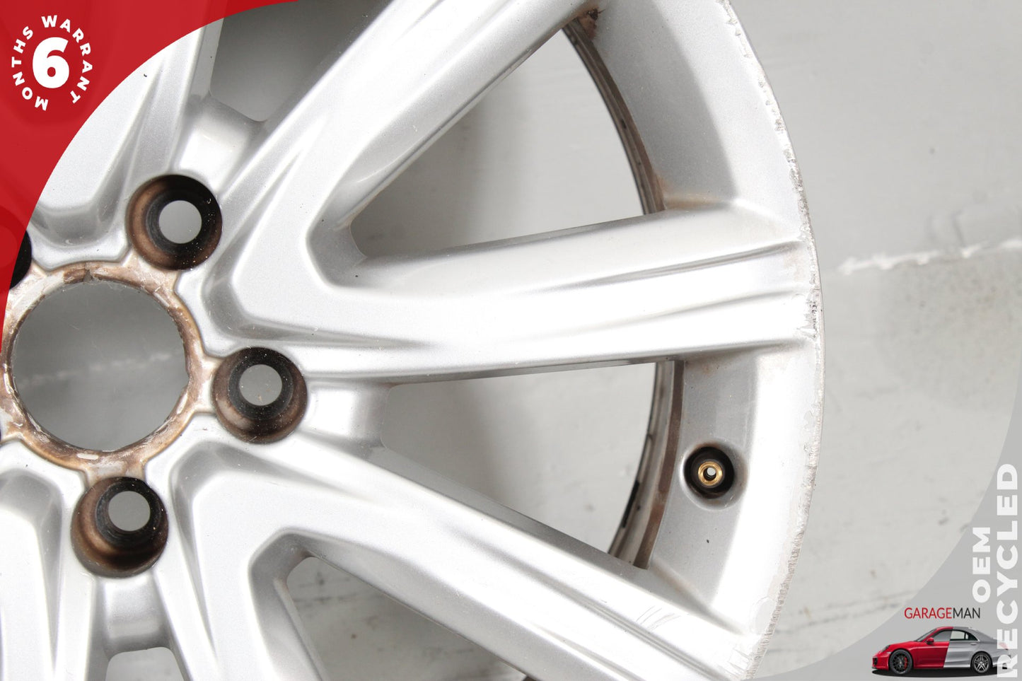 2012-2018 Audi A6 S6 Wheel Rim 10 Spoke 8.0JX18H2 ET39 4G0601025AD OEM