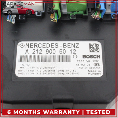 2008-2020 Mercedes W207 E350 C250 Front SAM Module Relay Fuse Box Assembly OEM
