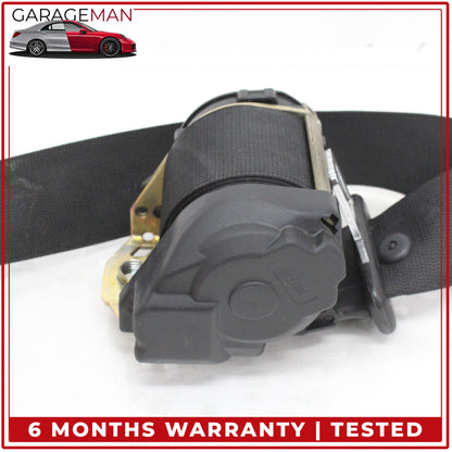 1999-2005 Porsche 911 996 Front and Rear Left Side Seat Belt Set Black OEM
