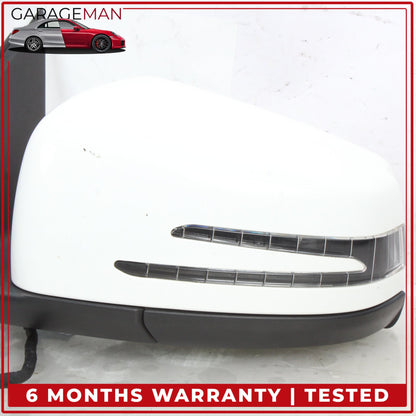 2015-2020 Mercedes X156 GLA250 Left Side Door Rear View Mirror w/ Blind Spot OEM